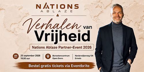 Nations Ablaze Partner-event 2026 — lezing in Ermelo